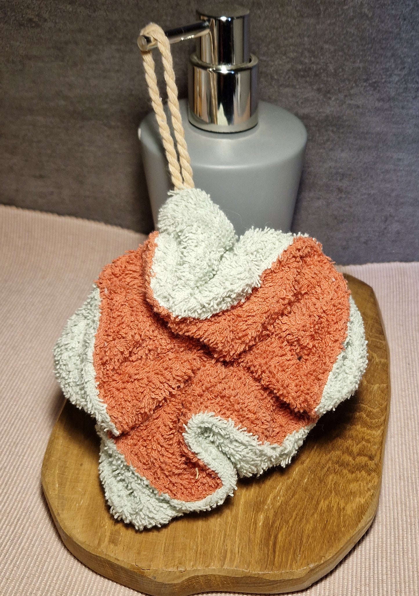 Fleur de douche "anis/terra"