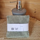 Lot 5 lingettes "fleuries vertes" - bambou