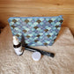 Grande trousse maquillage "vagues japonaises"