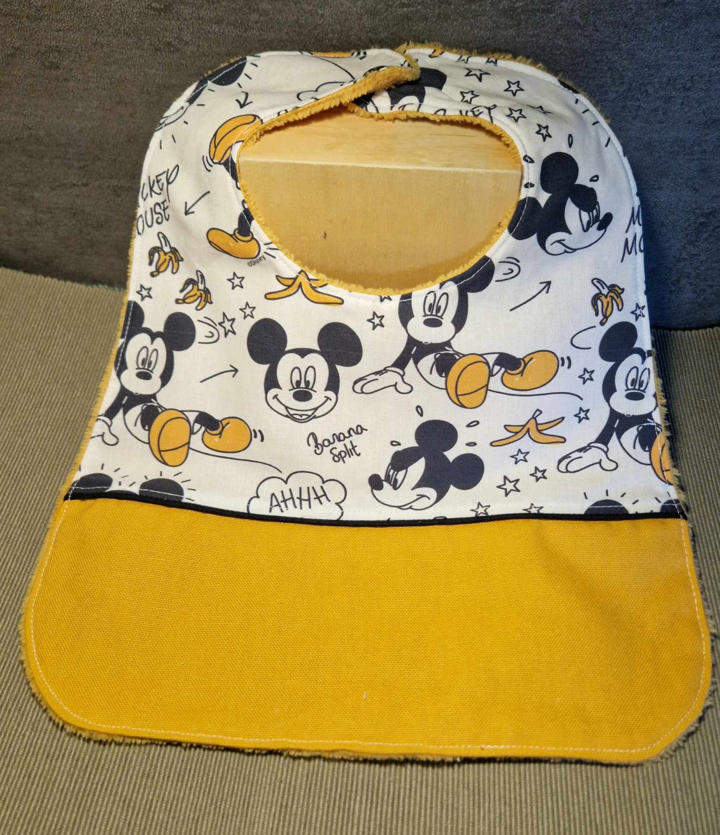 Coffret bébé "Mickey"- moutarde