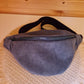 Sac banane velours - vert