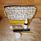 Petite trousse de toilette "Mimosa simili cuir"