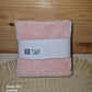 Lot 5 lingettes "évantails  gris" - bambou