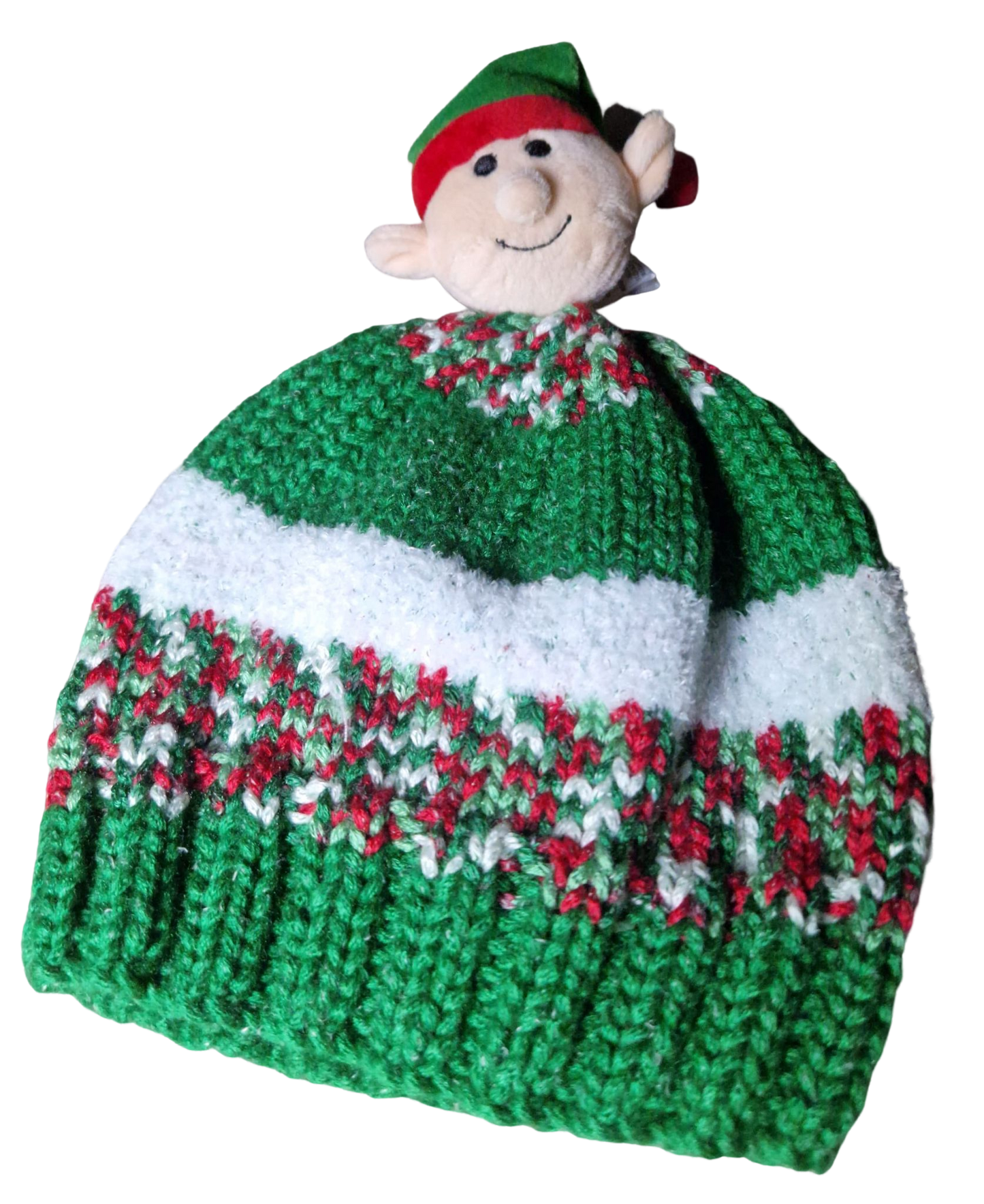 Bonnet lutin vert