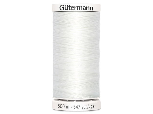 Fil gutermann blanc 500 m